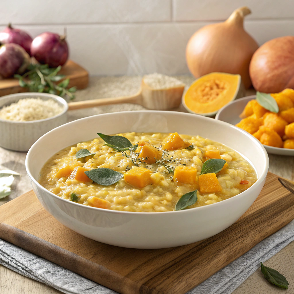Butternut Squash and Sage Risotto
