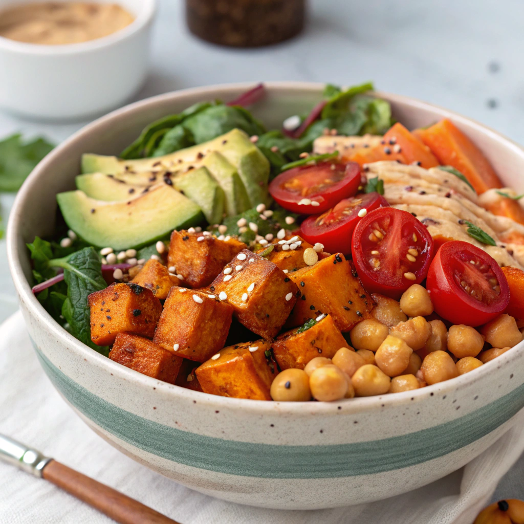 Sweet Potato and Chickpea Buddha