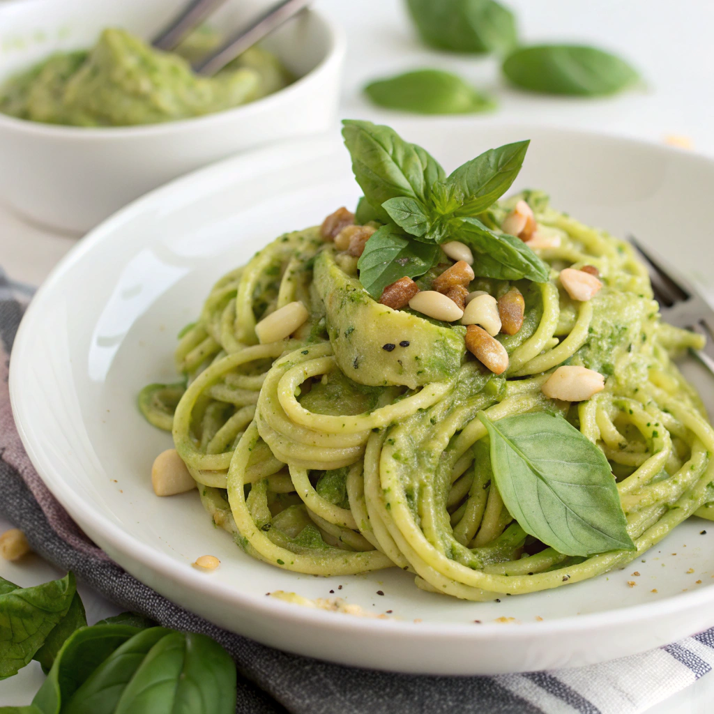 Avocado Pesto Zoodles