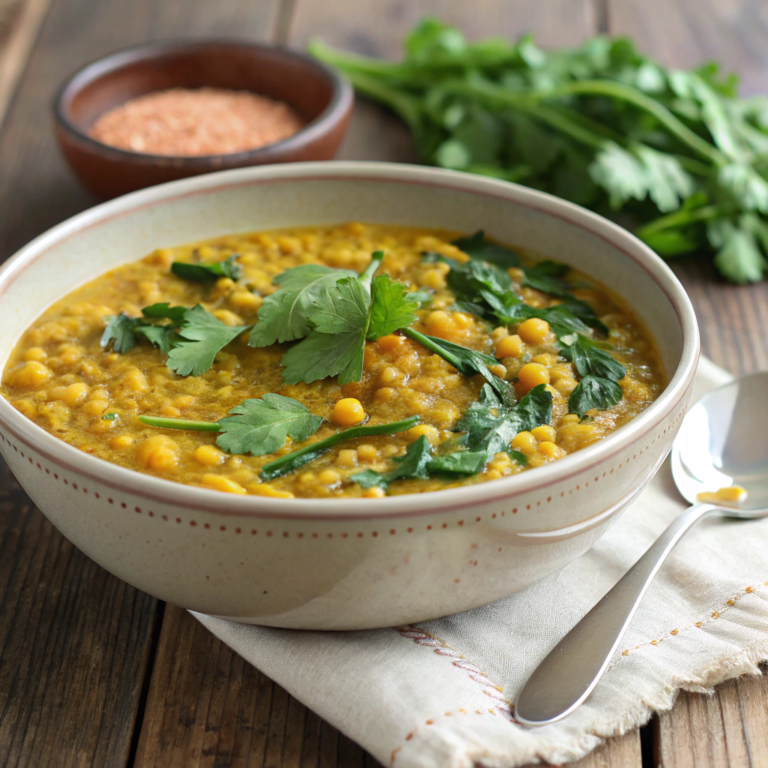 Coconut Lentil Dal Vegan