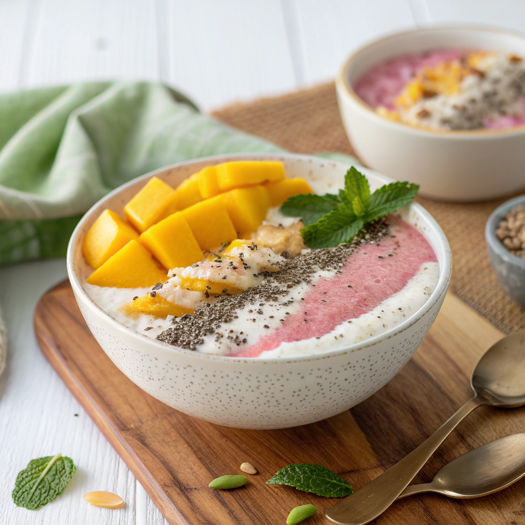 Coconut Mango Chia Pudding