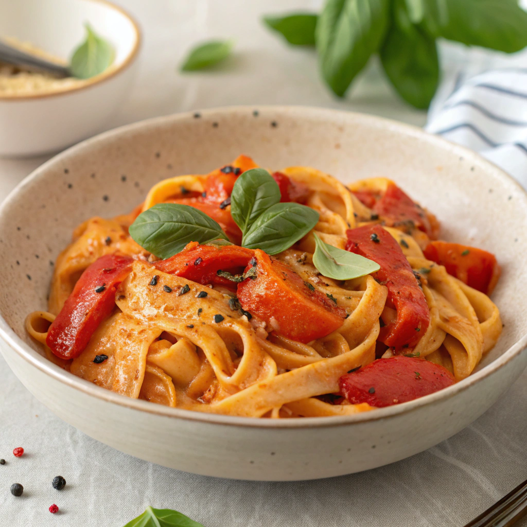 Roasted Red Pepper Pasta
