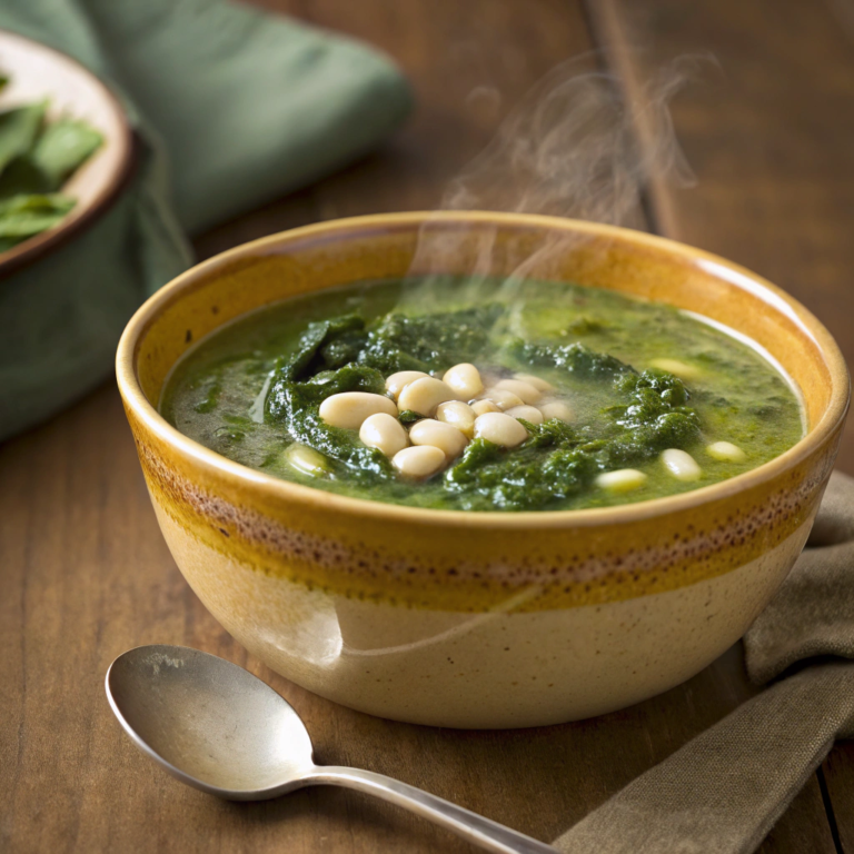 Spinach White Bean Soup