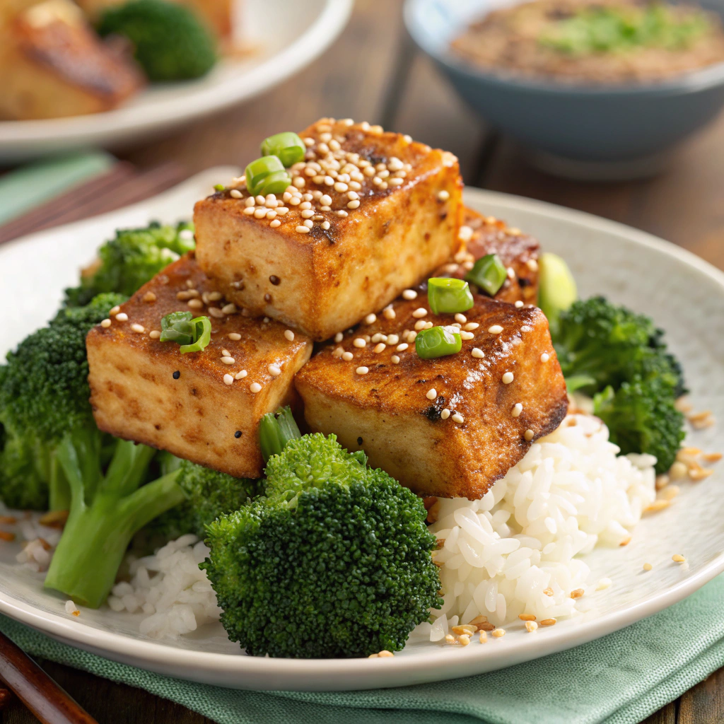 Sesame-Crusted Tofu