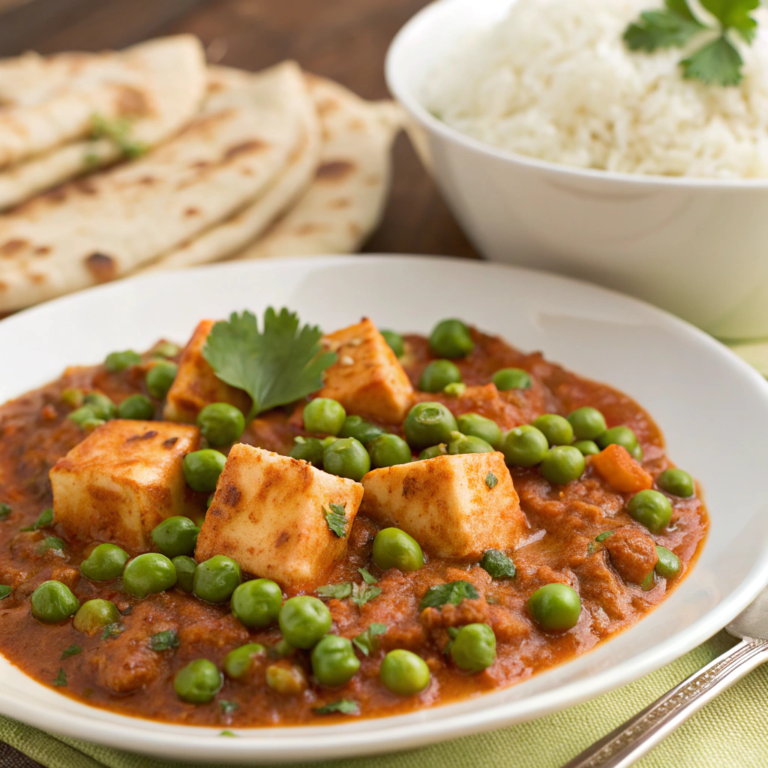 Delicious Matar Paneer Recipe