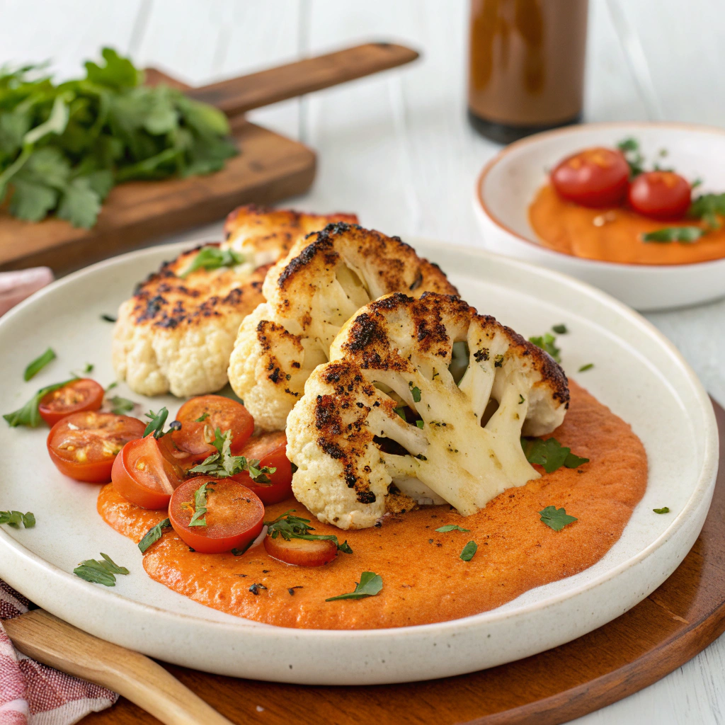 Grilled Cauliflower Steaks
