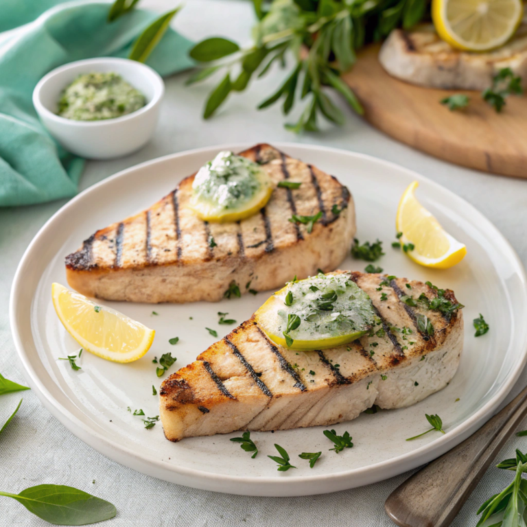 Grilled Swordfish Steaks
