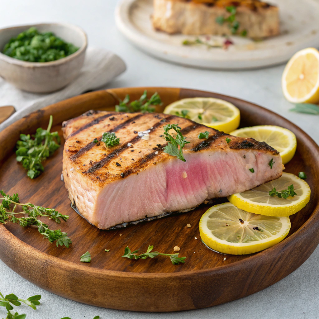 Grilled Swordfish with Tropical Pineapple Salsa Grilled Swordfish