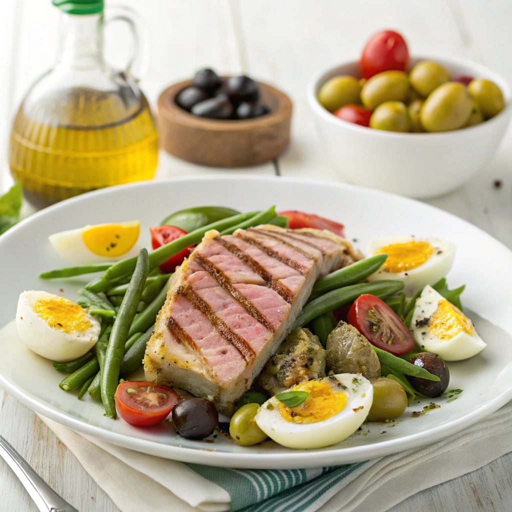 Grilled Tuna Nicoise Salad