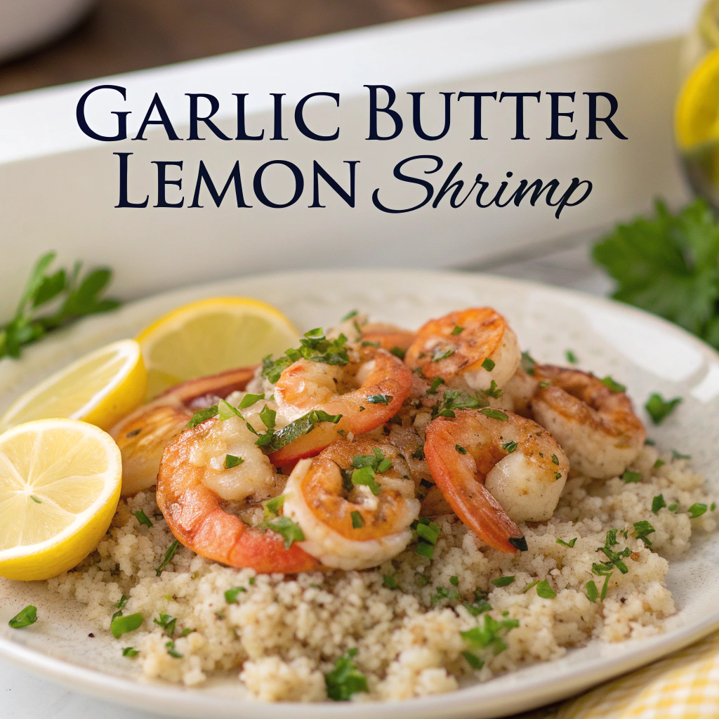 Garlic Butter Lemon Shrimp