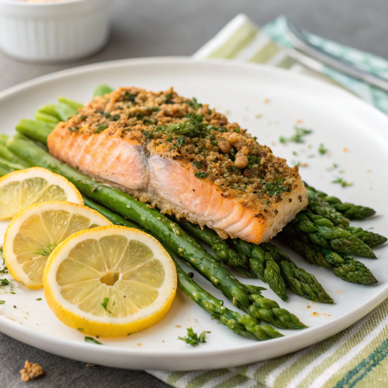 Herb-Crusted Salmon