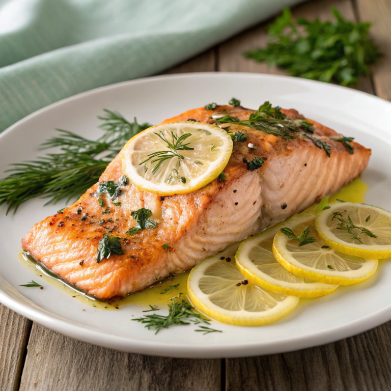 Lemon Herb Grilled Salmon