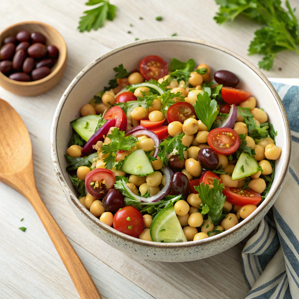 Refreshing Mediterranean Chickpea Salad Recipe Mediterranean Chickpea Salad Recipe