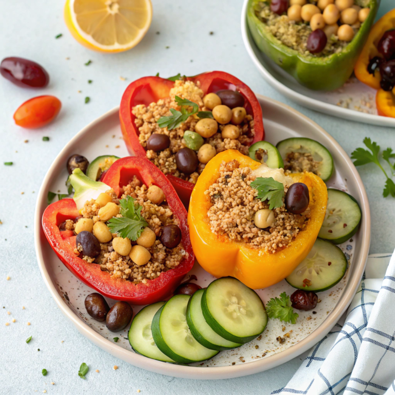 Mediterranean Stuffed Peppers