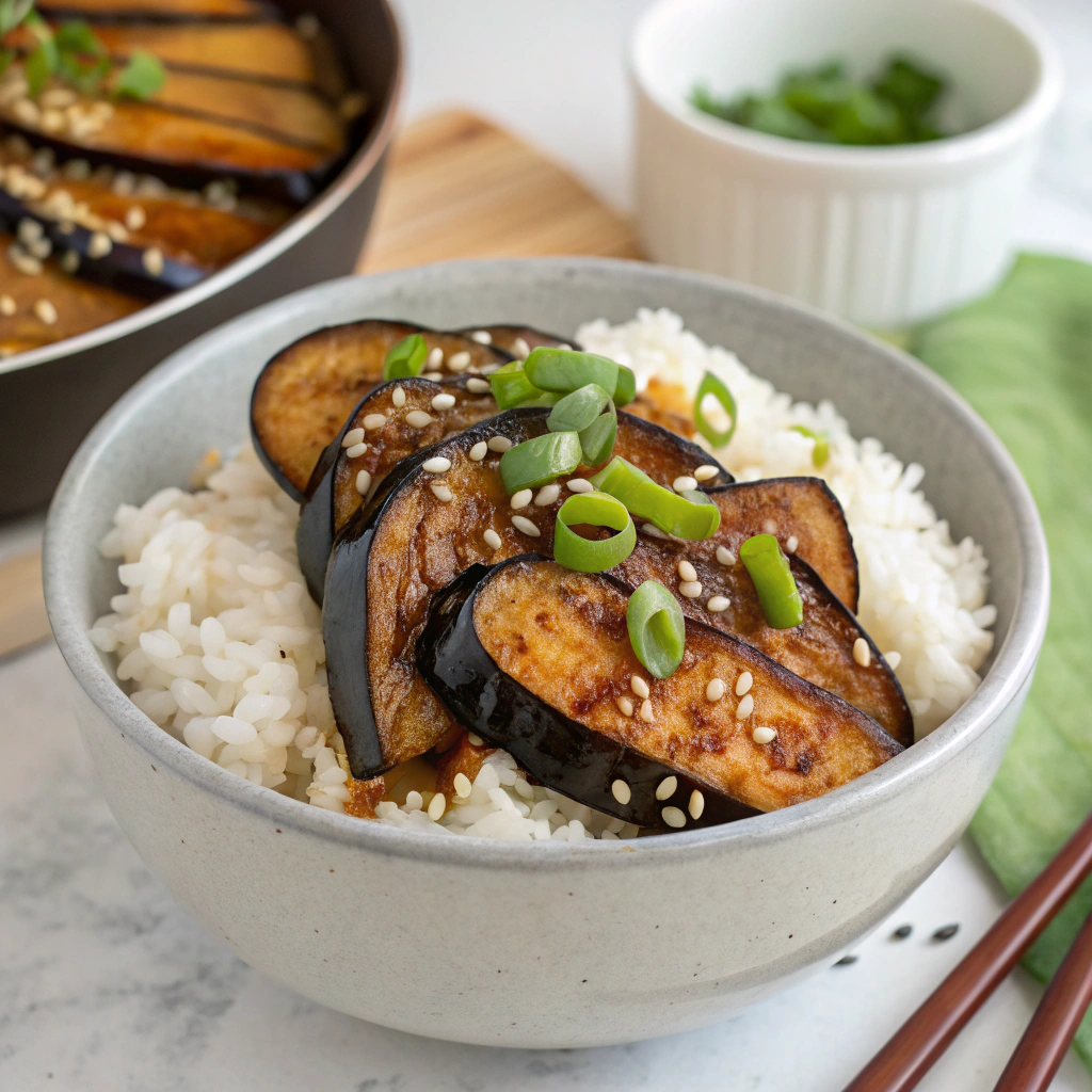 miso-roasted-eggplant-rice-bowl Miso-Roasted Eggplant Rice Bowl