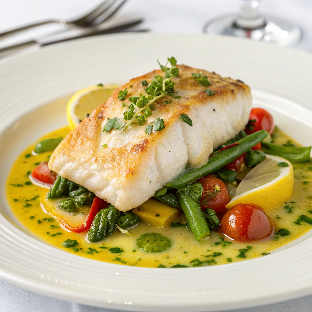 Pan-Seared Cod