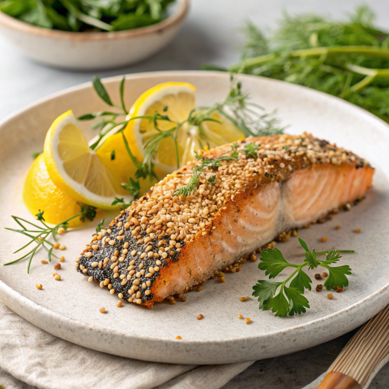 Sesame-Crusted Salmon