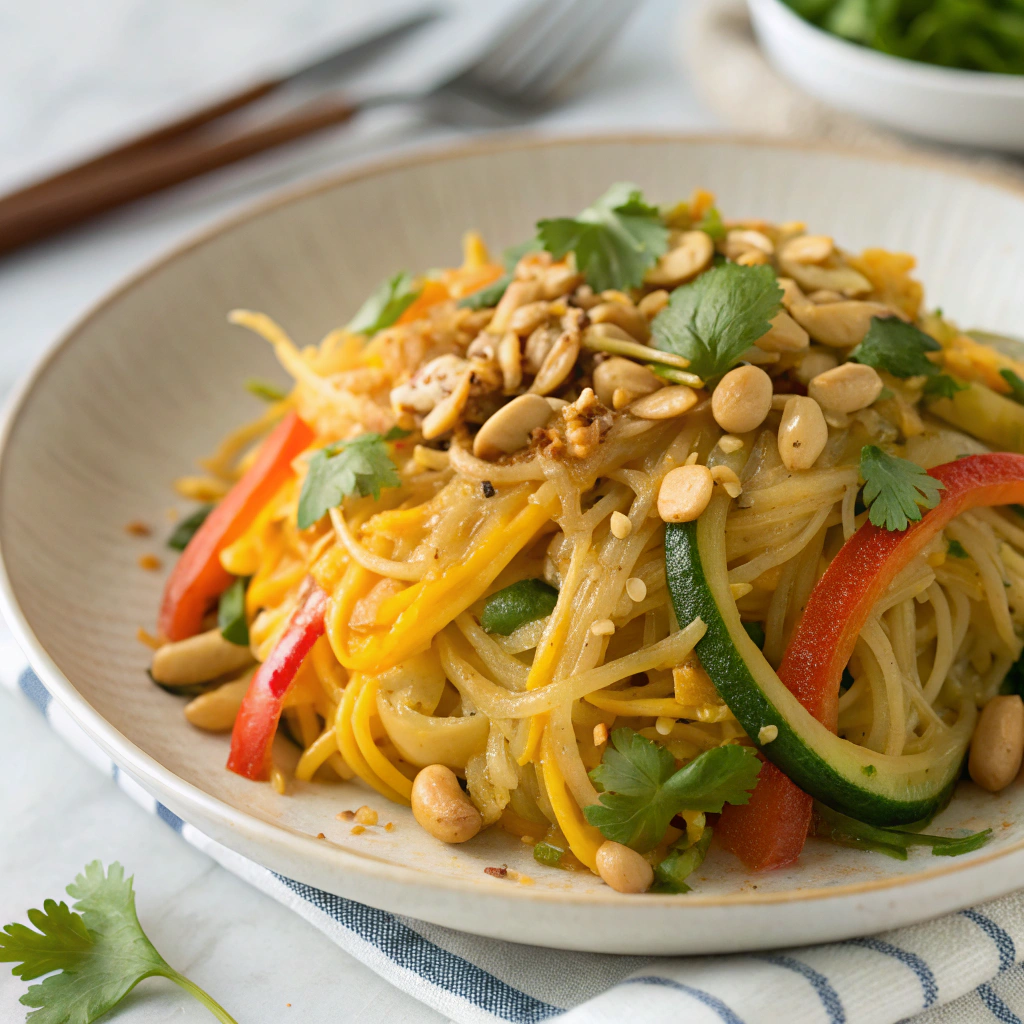 Spaghetti Squash Pad Thai