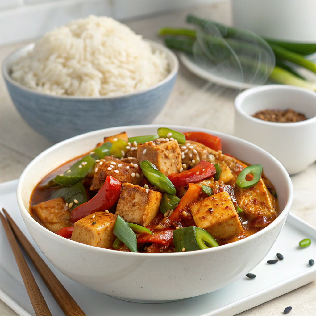 Szechuan Tofu Stir-Fry