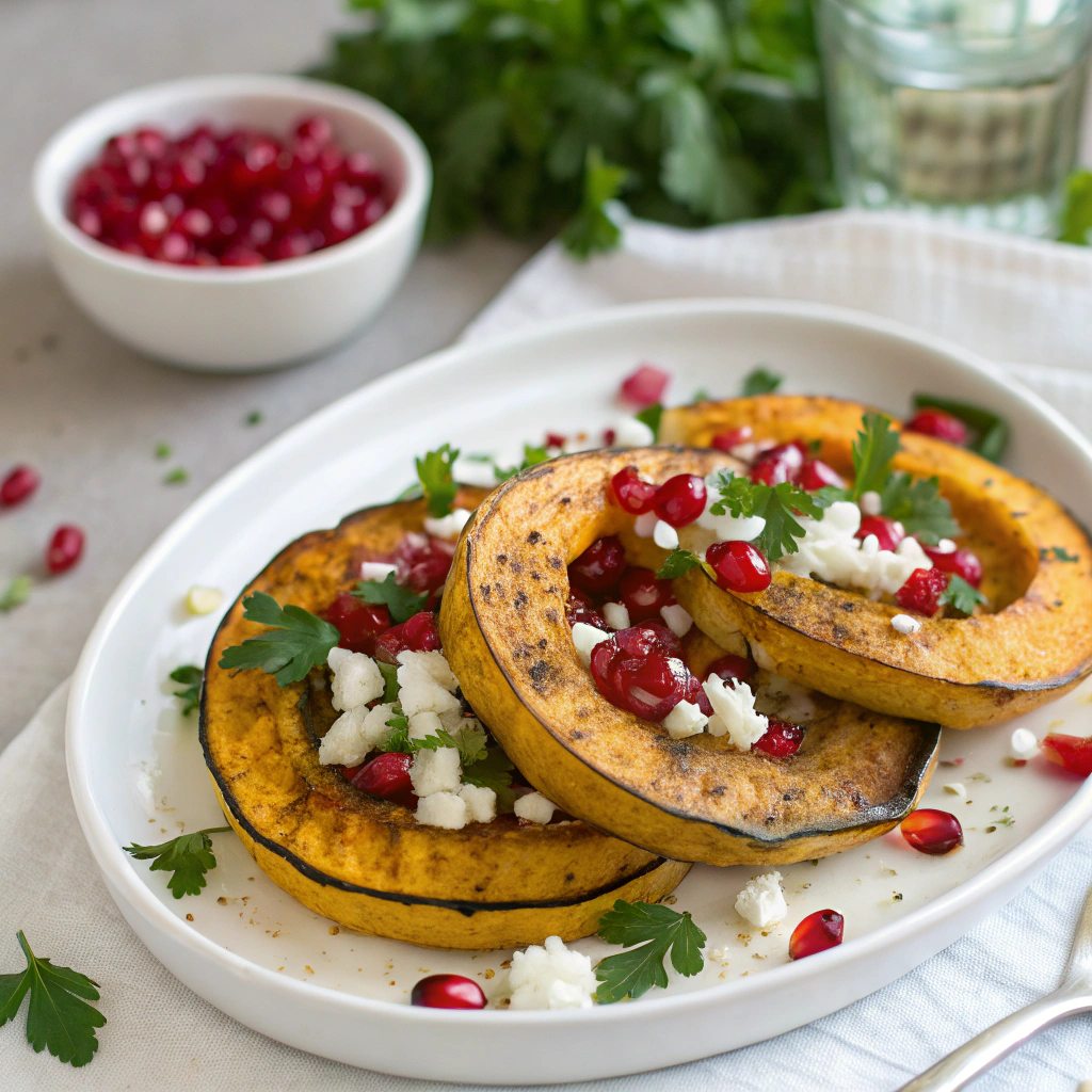 Zaatar Roasted Delicata Squash
