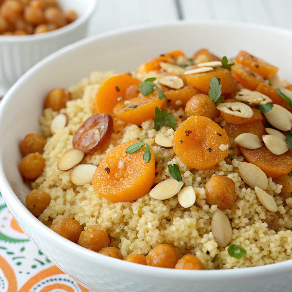 Almond and Apricot Couscous