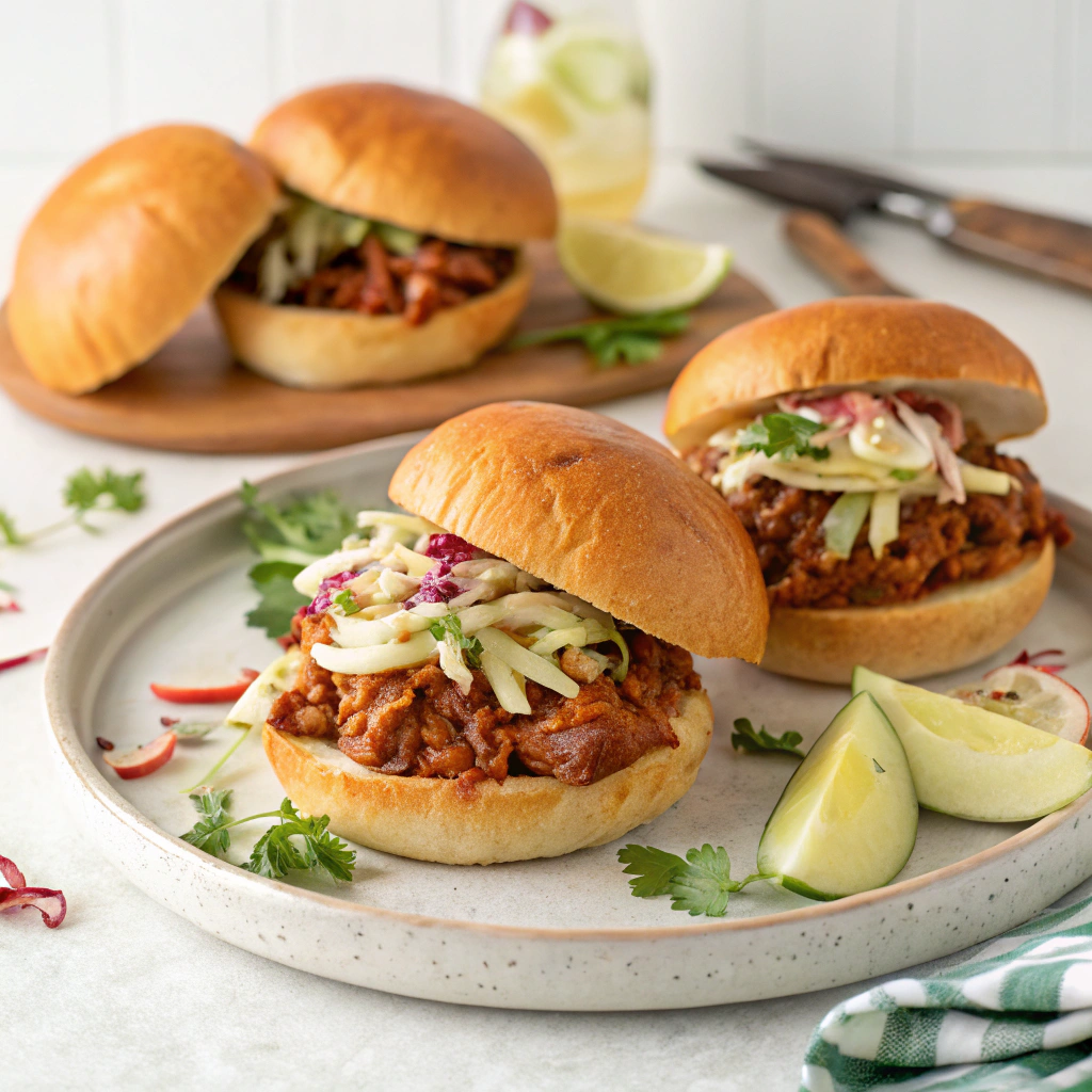 BBQ Jackfruit Sliders