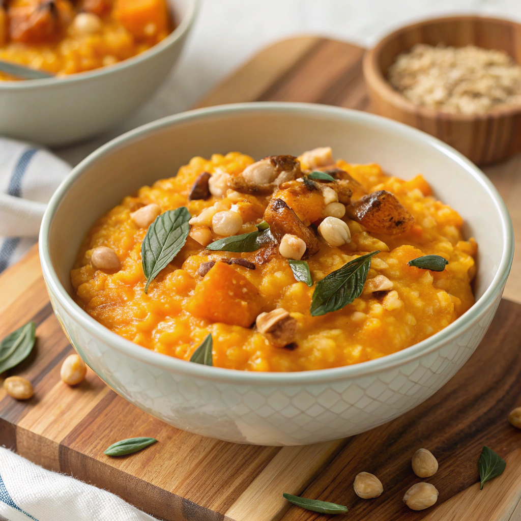 Pumpkin and Sage Risotto
