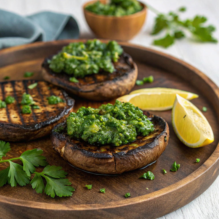 Grilled Portobello Mushroom Steaks