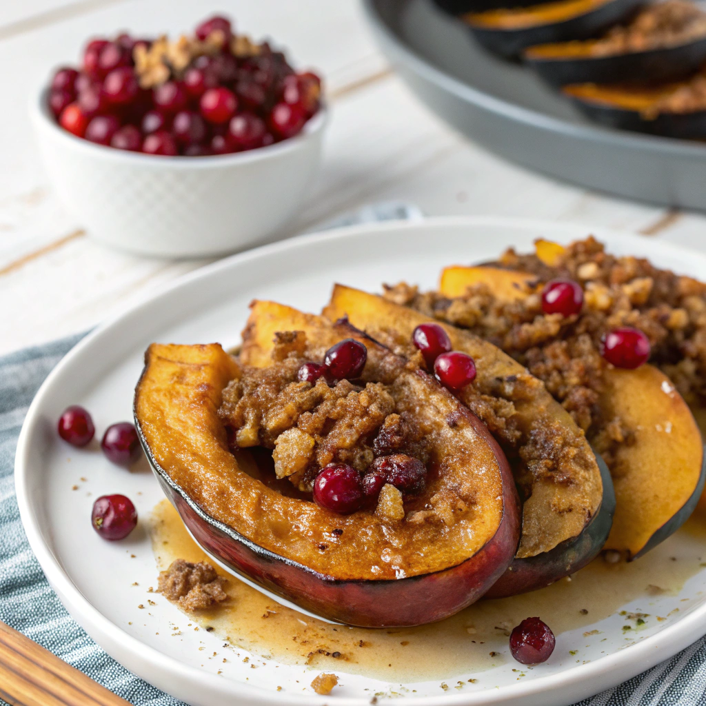 Maple-Glazed Acorn Squash
