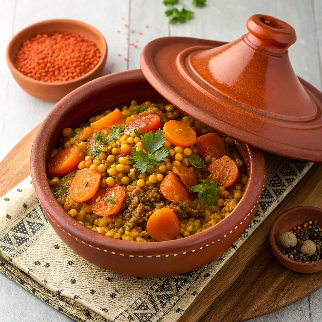 Moroccan-Spiced Lentil and Carrot