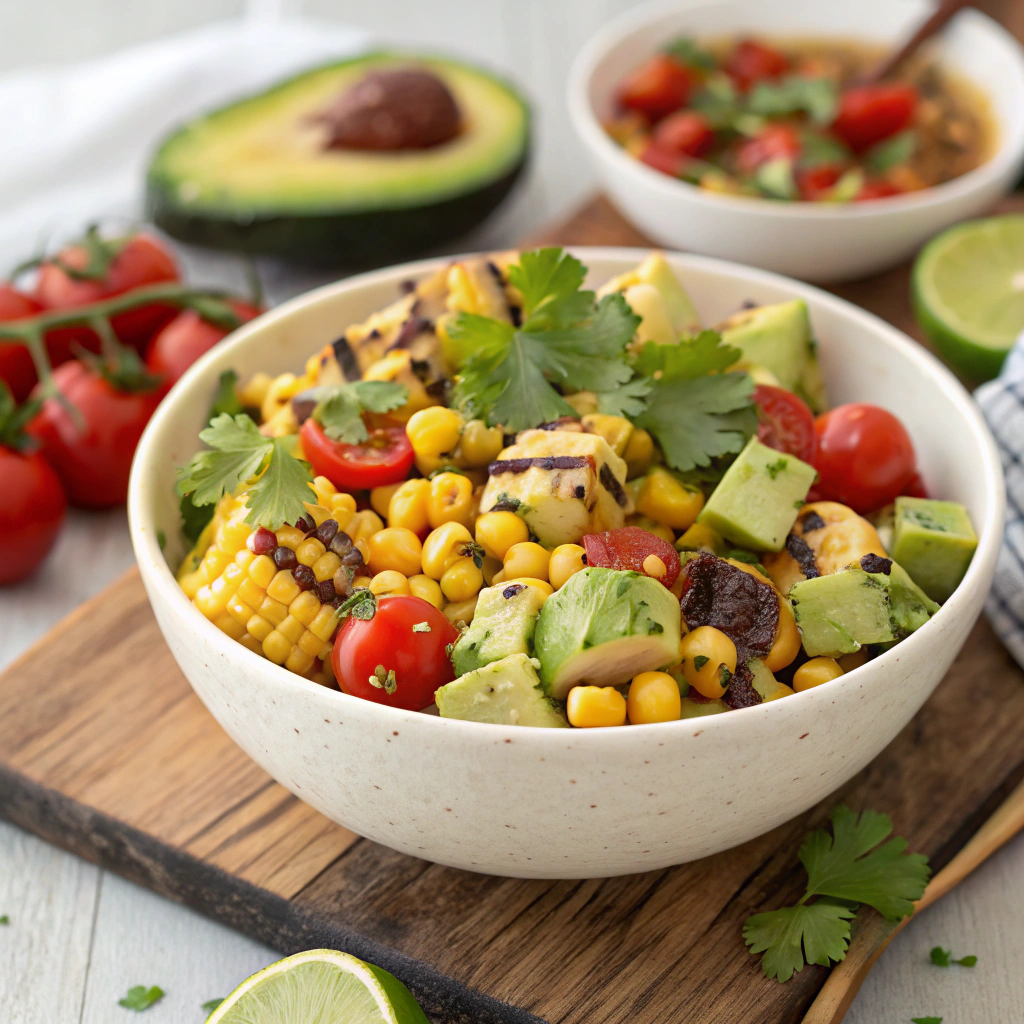 Corn and Avocado Salad