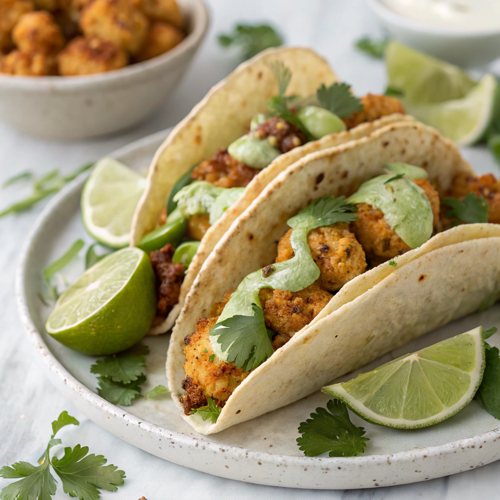 Roasted Cauliflower Tacos