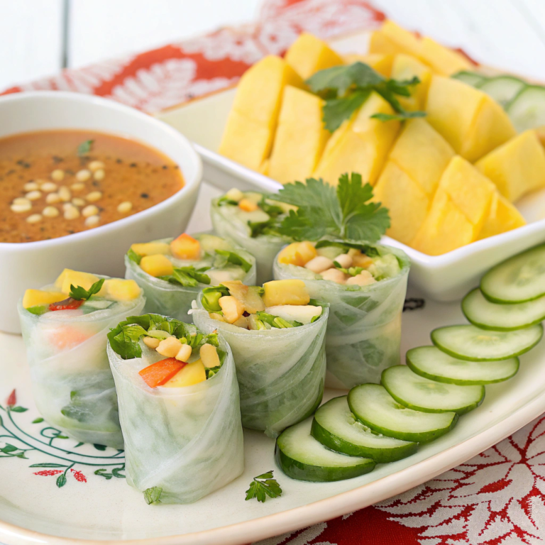 Mango and Cucumber Rice