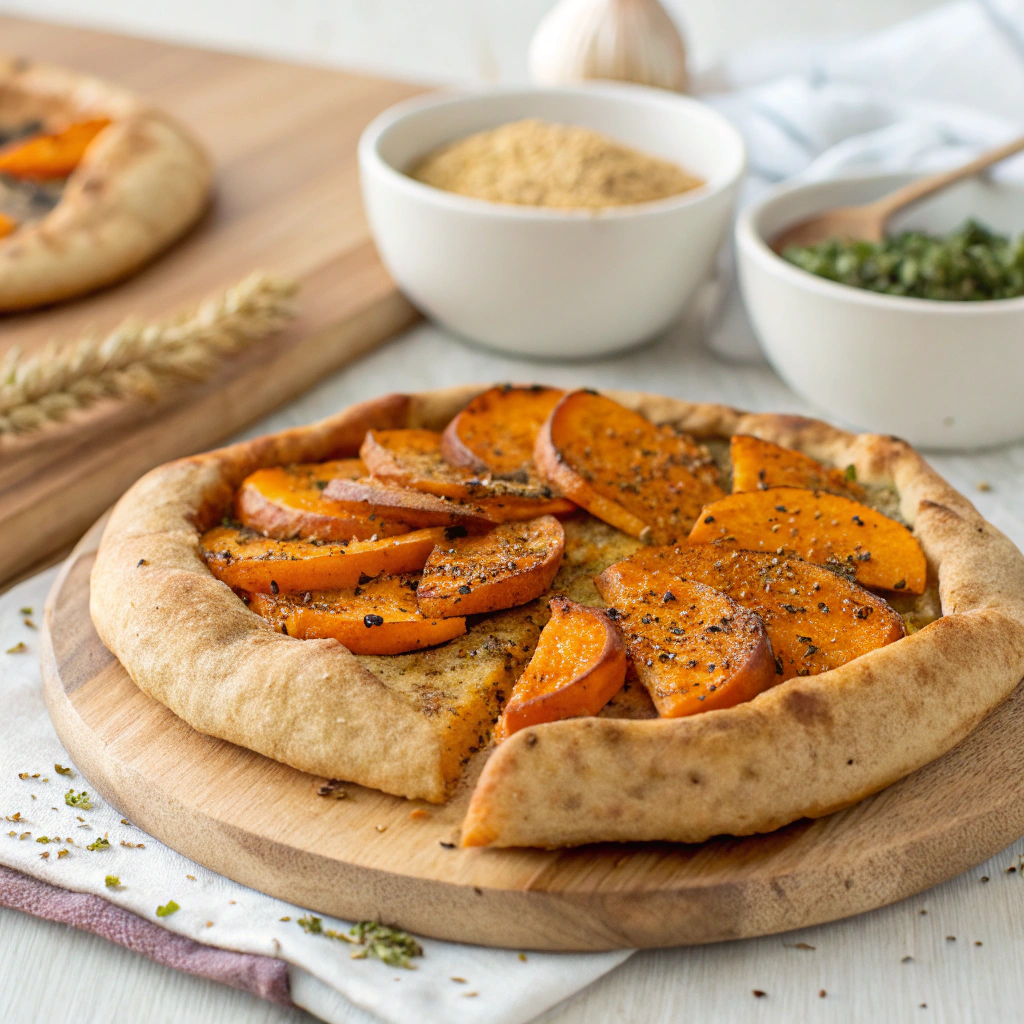 Za’atar Sweet Potato Pita