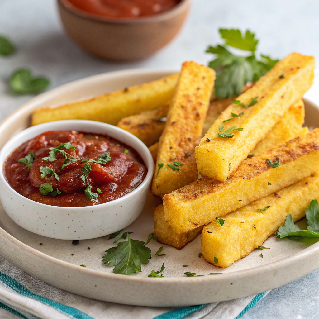 crispy polenta fries
