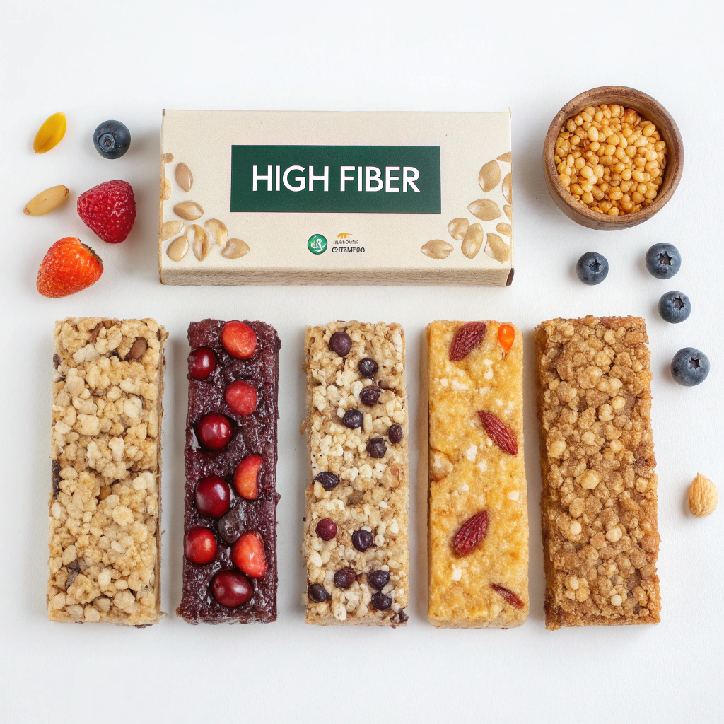 Nutritious High-Fiber Breakfast Bars Recipe High-Fiber Breakfast Bars