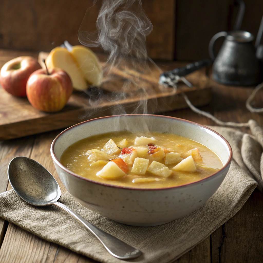 Parsnip and Apple Soup