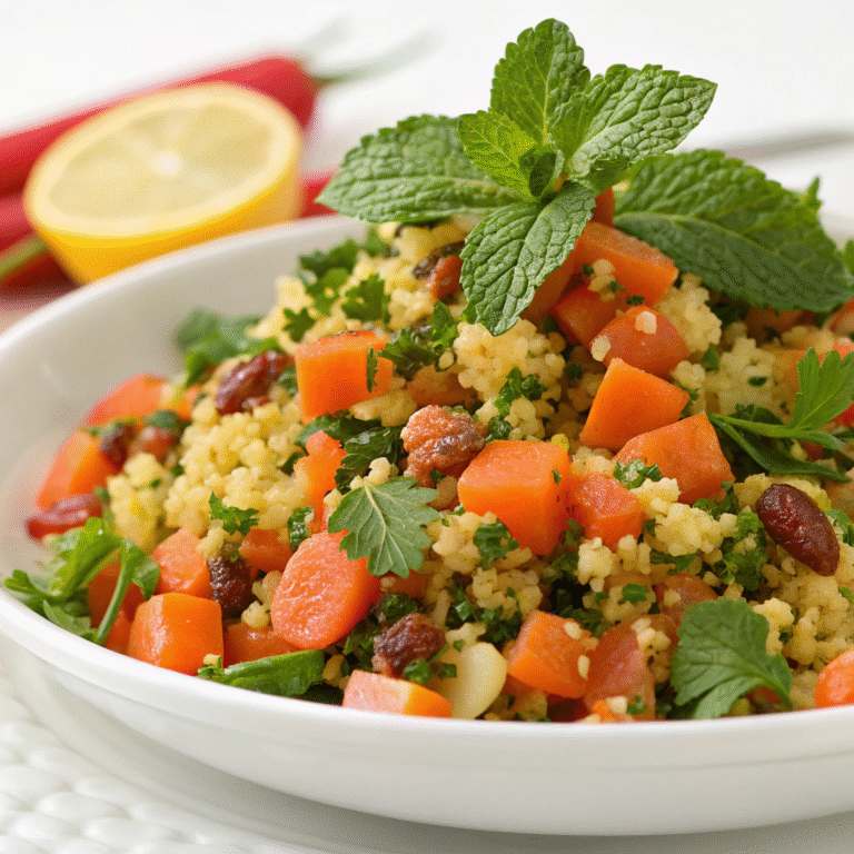 refreshing carrot and golden raisin
