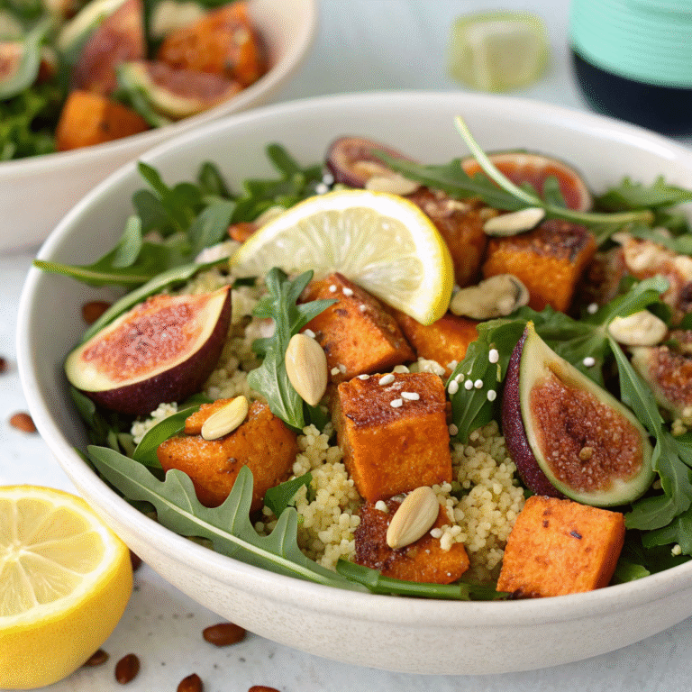 savory roasted sweet potato and