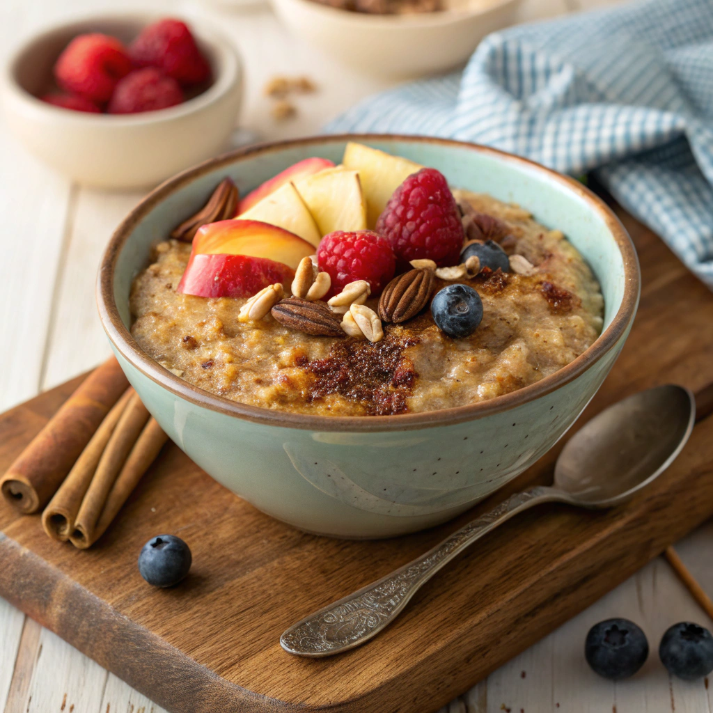Warm Spiced Quinoa Breakfast Porridge Spiced Quinoa Breakfast Porridge