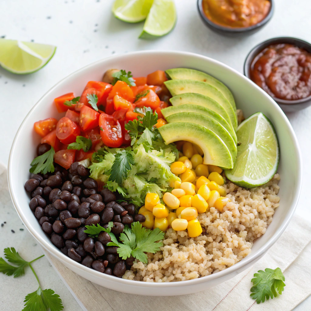 Vegan Burrito Bowls