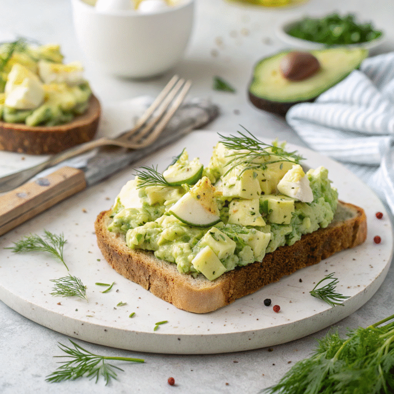 avocado egg salad
