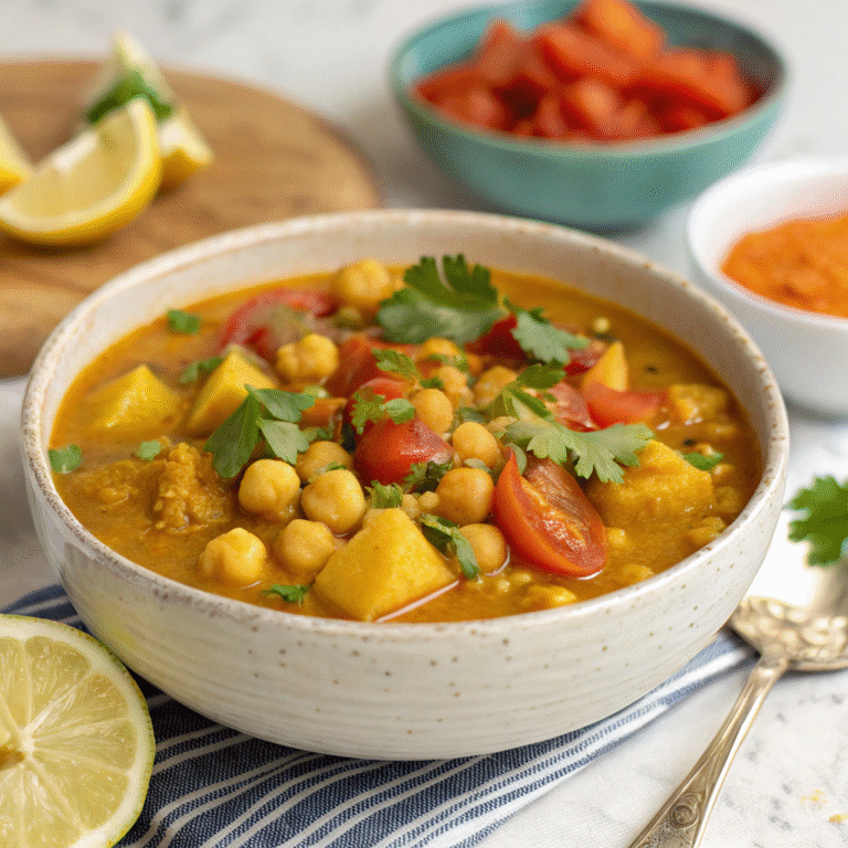 coconut chickpea stew