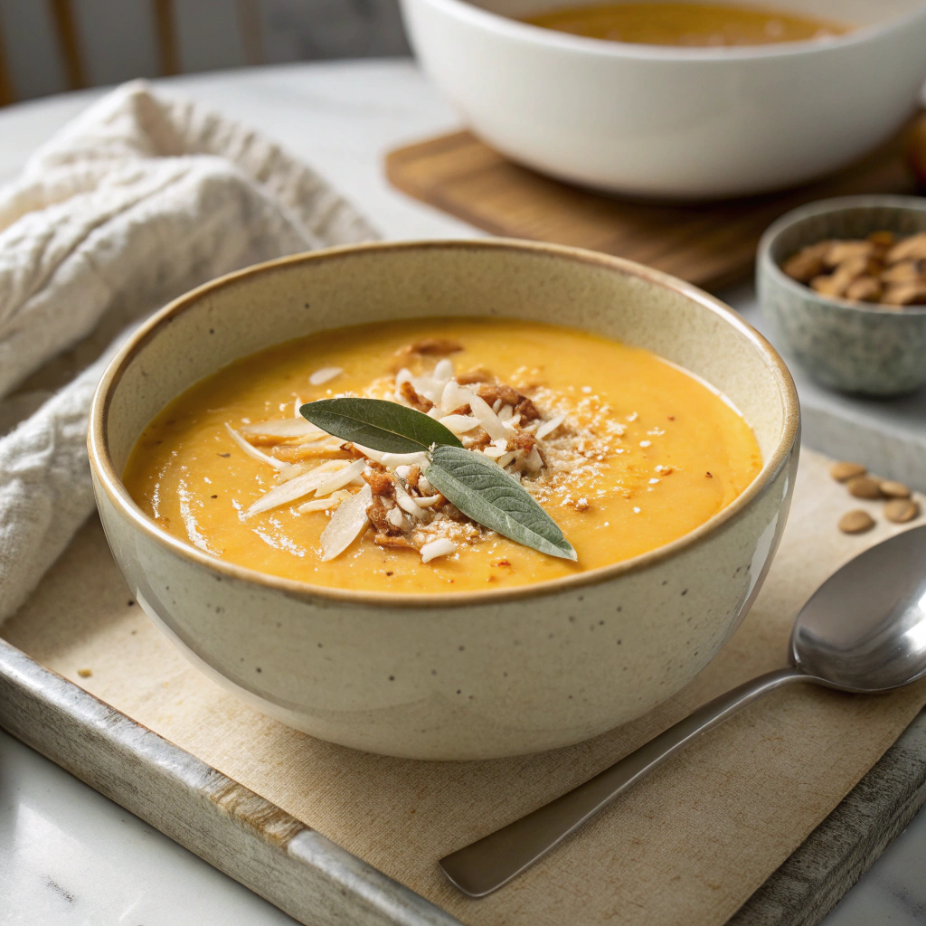 creamy butternut squash soup