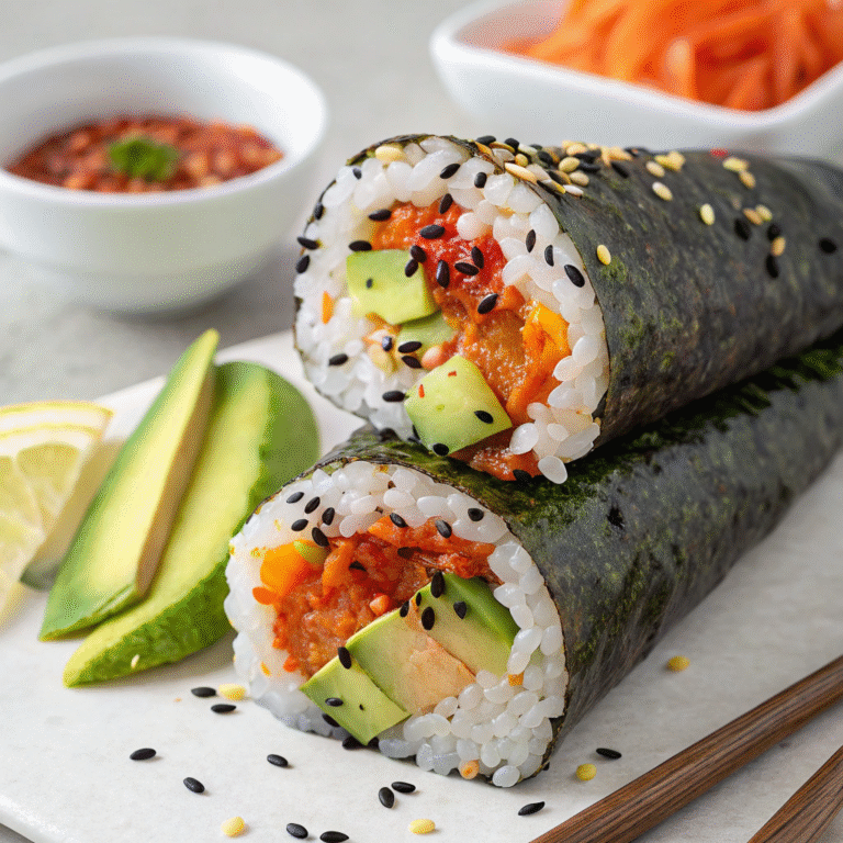creative sushi burrito