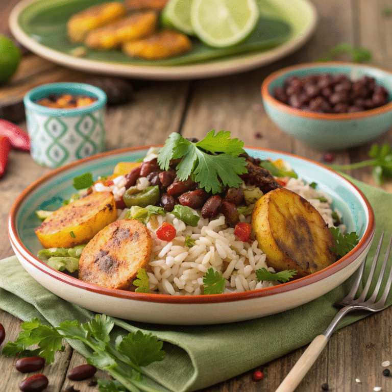 creative vegan cuban rice and