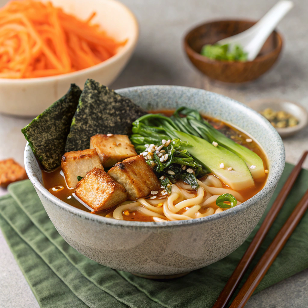 creative vegan ramen