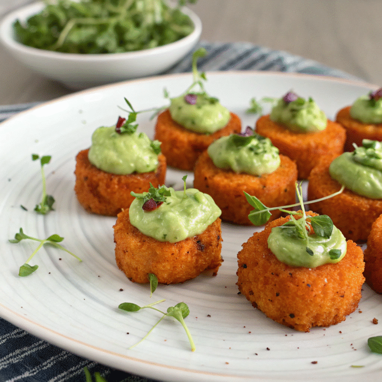 crispy sweet potato bites