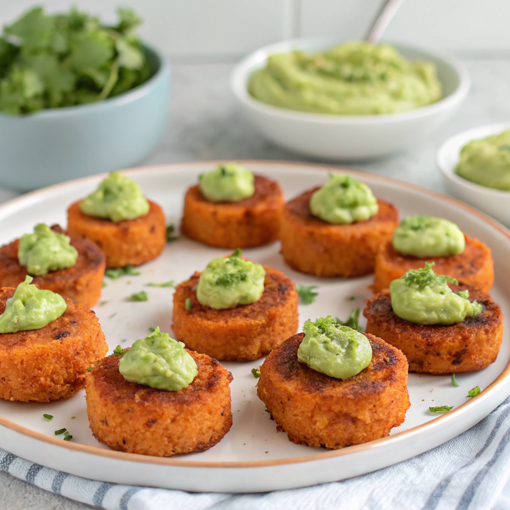 crispy sweet potato bites