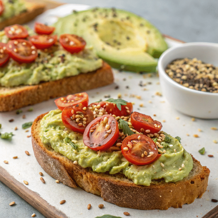 delicious avocado toast
